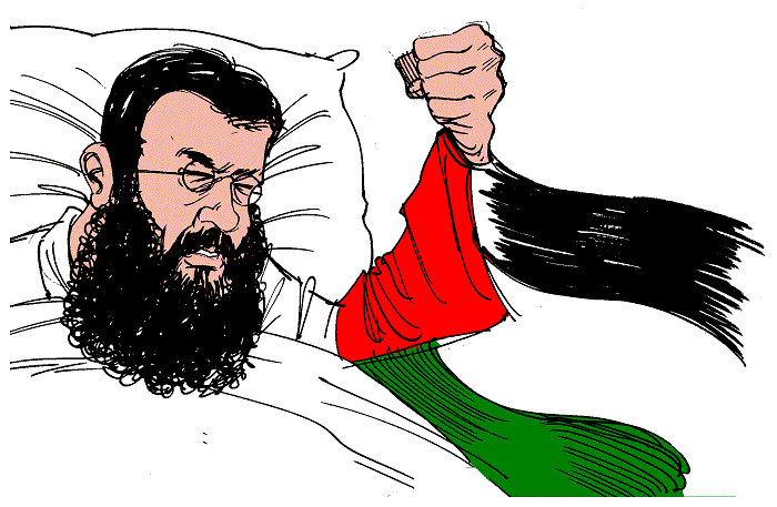 دو ماه مبارزه برای شکست اسرائیل

خضر عدنان و اعتصاب غذا